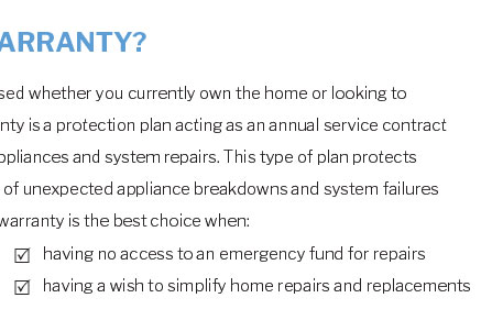 home warranty multnomah